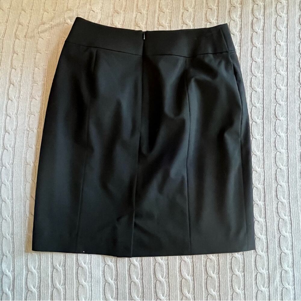 Halogen Black Fitted Pencil Skirt
